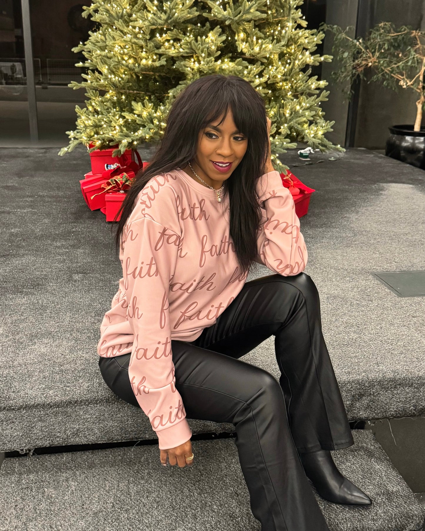 Faith in Bloom Unisex Sweatshirt