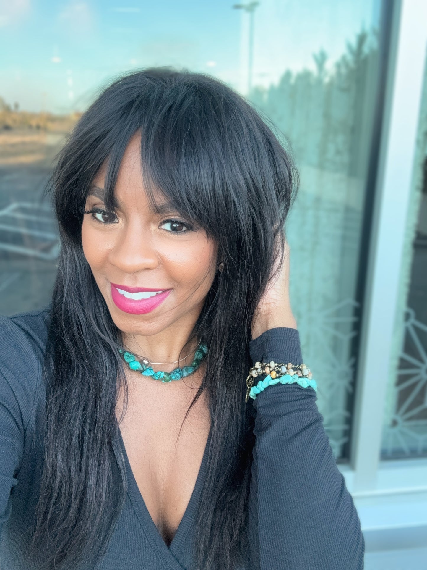 Turquoise Horizon Necklace