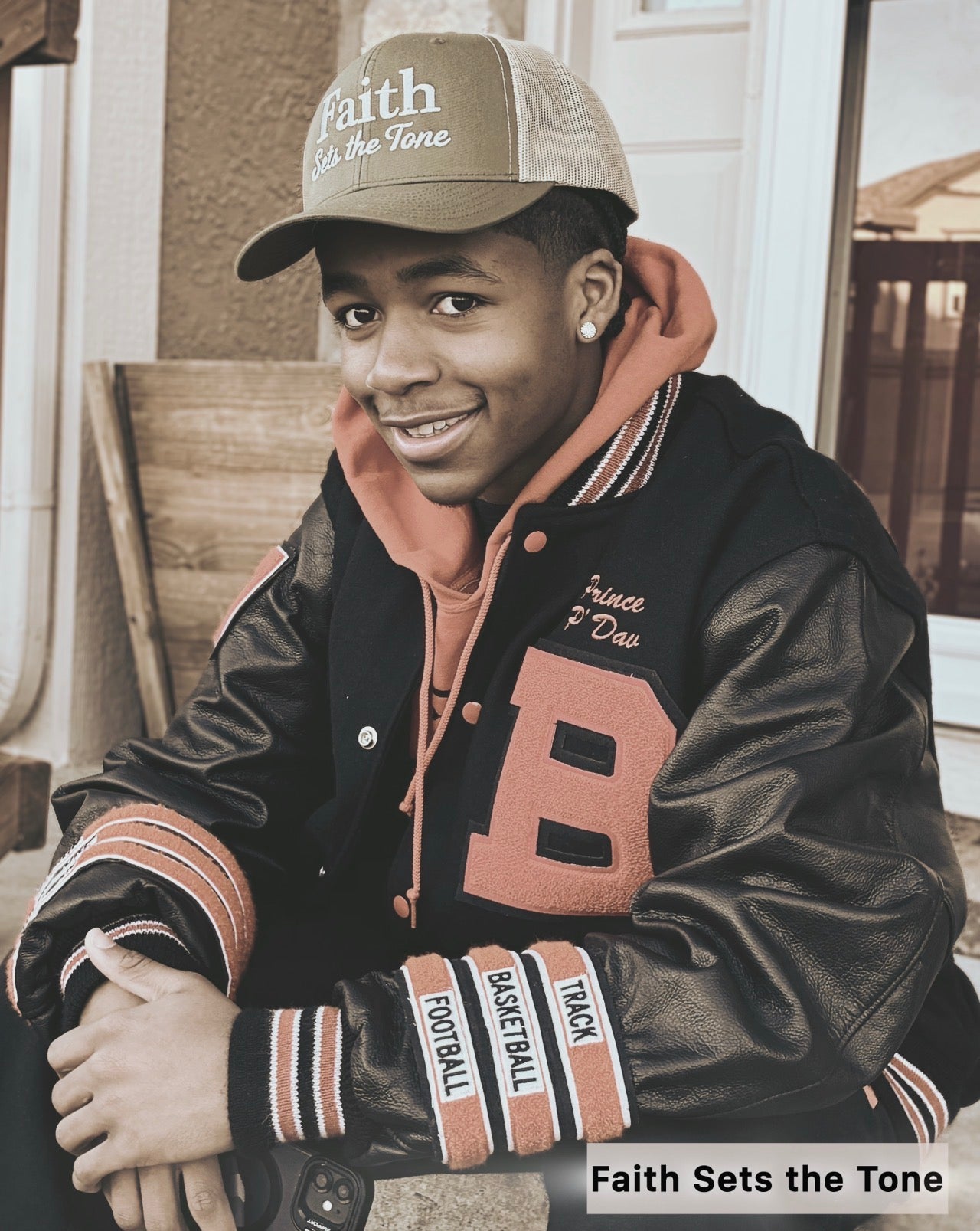 Faith Sets The Tone Trucker Cap