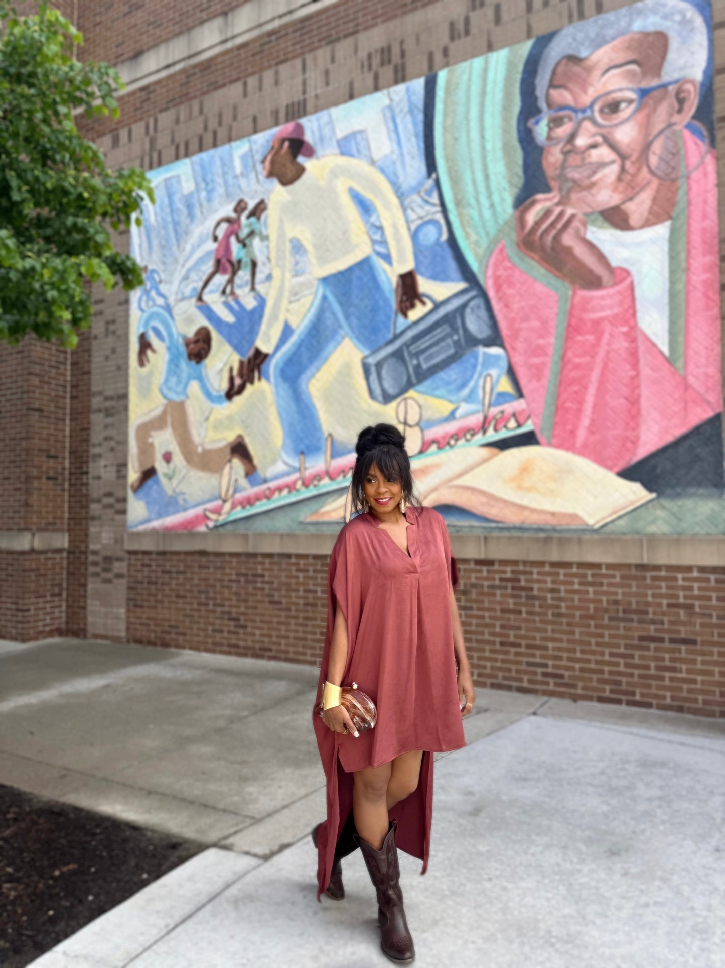 Cocoa Sway Caftan Dress